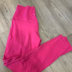 Lululemon Women’s Sonic Pink Align Leggings